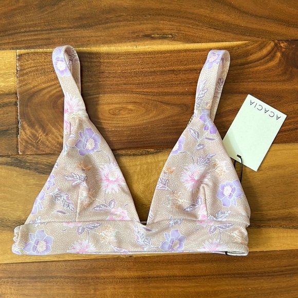acacia swimwear Other - Acacia Swimwear Dawn bikini top Dahlia P NEW!